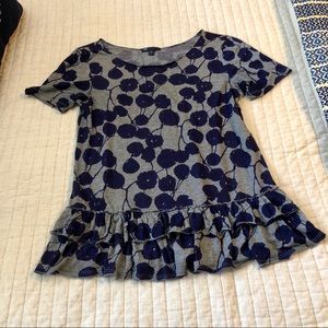 Gap purple and gray t-shirt